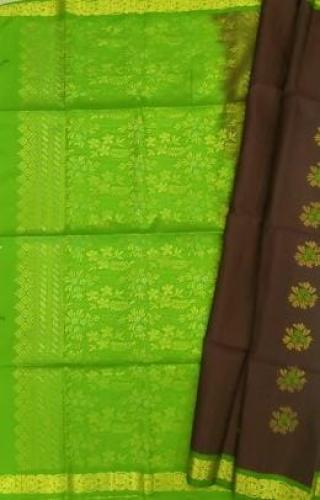 SOFT SILK SAREE WITH BLOUSE